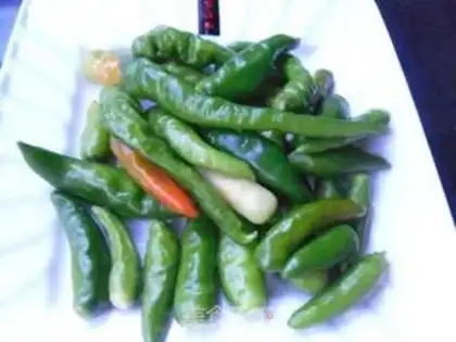 Make Cream peppers and fish step 1