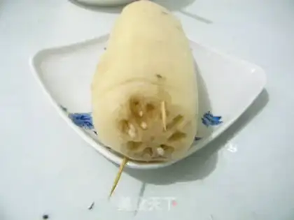 Make Ice-cracked red date rice step 3