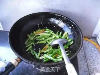 Make Cream peppers and fish step 3