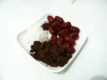 Make Ice-cracked red date rice step 4