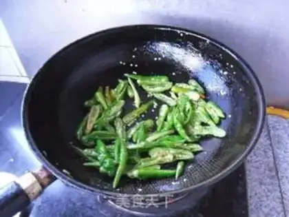 Make Cream peppers and fish step 4