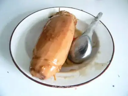 Make Ice-cracked red date rice step 6