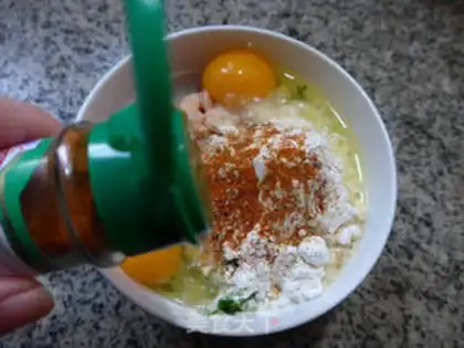 Make Celery shrimp omelet step 6