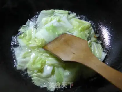 Make Curry and cabbage step 2