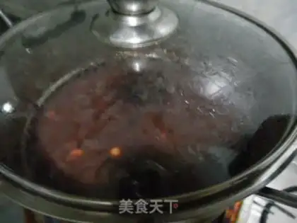 Make Corn bean congee step 1