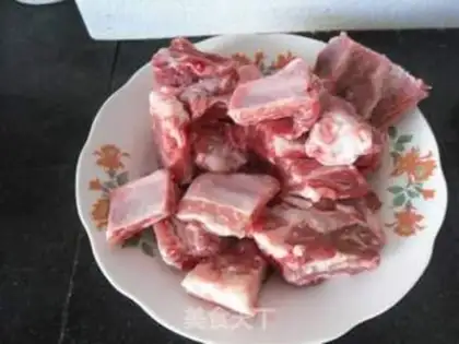 Make Burn ribs step 1