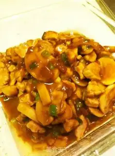 Make Mushroom sauce noodles step 8