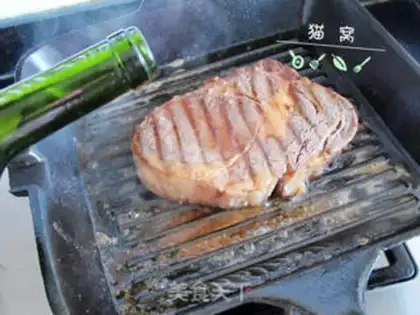 Make Black pepper steak step 4