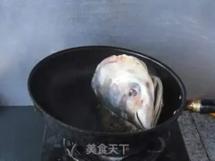 Make Boiled fish head step 2