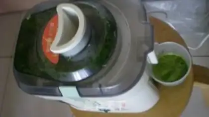 Make Emerald flower dumplings step 1