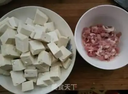 Make Meat tofu step 1