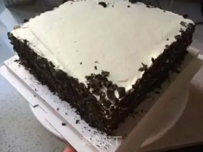 Make Strawberry black forest cake step 10