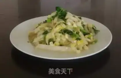 Make Garlic cabbage step 6