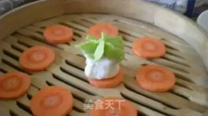 Make Emerald flower dumplings step 9