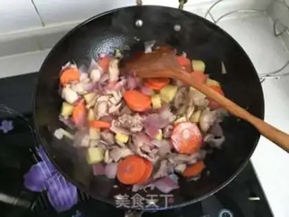 Make Chicken Legs Curry step 3
