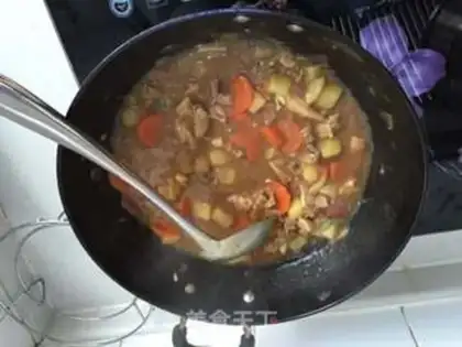 Make Chicken Legs Curry step 4