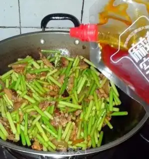 Make Garlic fried meat step 3