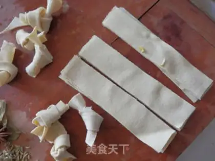 Make Halogen rotting knots step 1