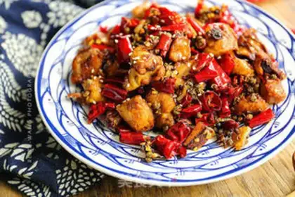 Make Spicy chicken step 7