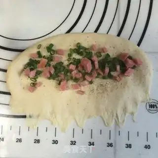 Make Onion ham bread step 5