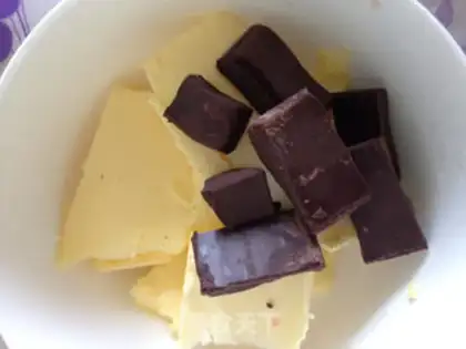 Make Chocolate brownie step 1