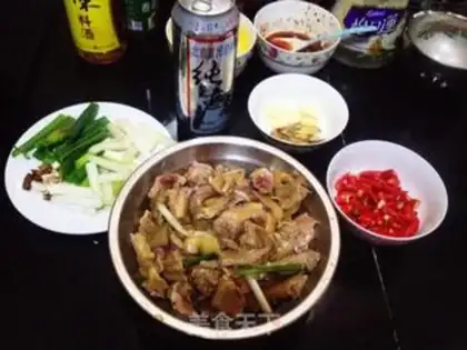 Make Spicy beer duck step 0