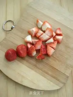 Make Strawberry muffins step 6