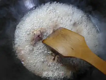 Make Plumbing chicken bones step 3