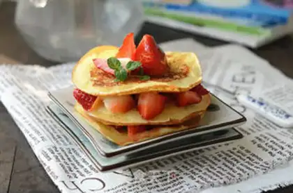 Make Strawberry muffins step 11