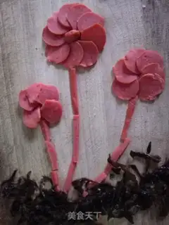 Make Three flowers step 3