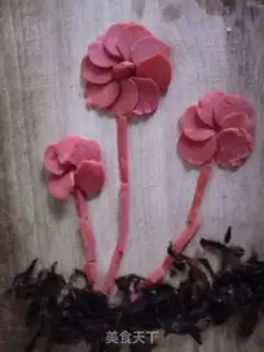 Make Three flowers step 4