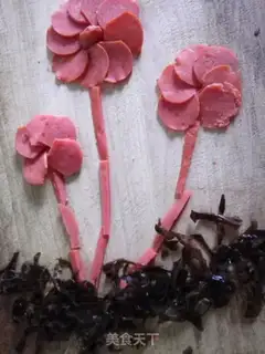 Make Three flowers step 6