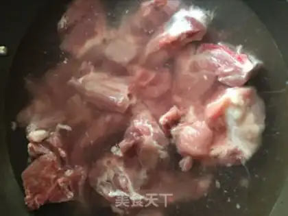 Make Red burn ribs step 0