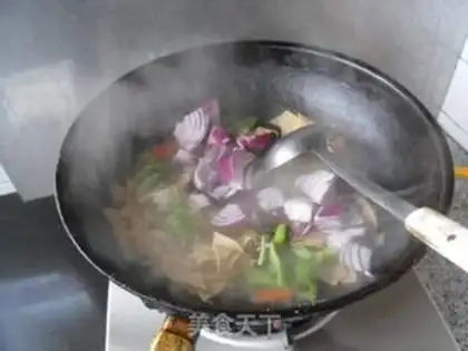 Make Four-coloured fried step 10