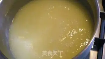 Make Corn paste cream step 1