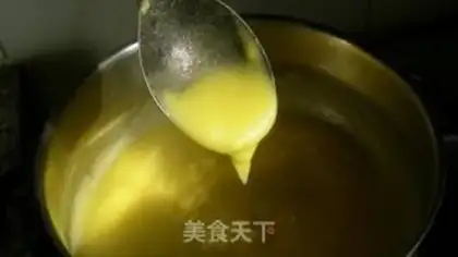 Make Corn paste cream step 2