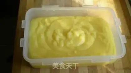 Make Corn paste cream step 3
