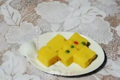 Make Corn paste cream step 9