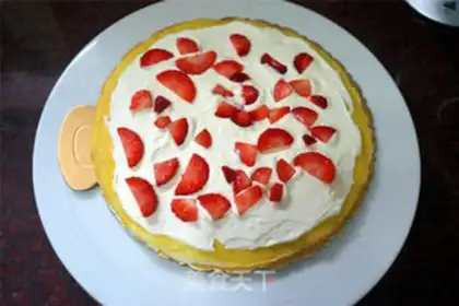 Make Strawberry lasagna step 9