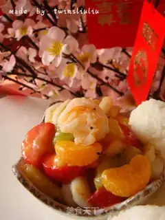 Make Fruit and shrimp step 8