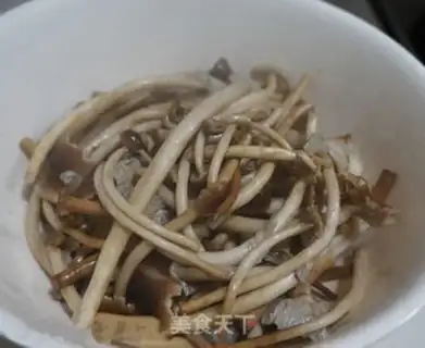 Make Tea mushrooms step 1