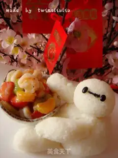 Make Fruit and shrimp step 11