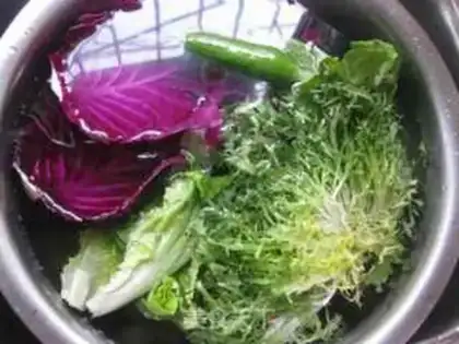 Make Vegetable salad step 1