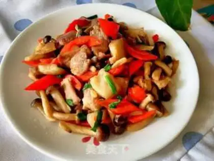 Make The mushrooms go back to the pot step 6