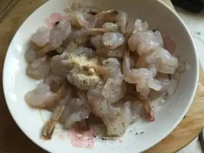 Make Cheese shrimp step 2