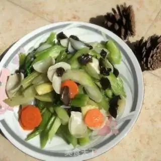 Make The Celery Lily step 3