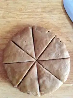 Make All wheat cranberry walnut scones step 11