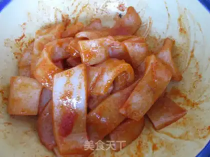 Make Orléans roasted squid step 2