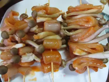 Make Orléans roasted squid step 3