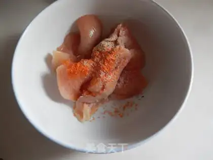 Make Mexican chicken rolls step 4